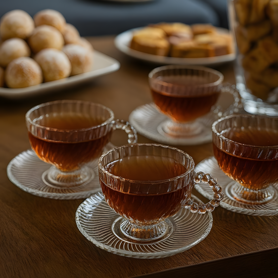 Tea Cup Set 6 Pieces
